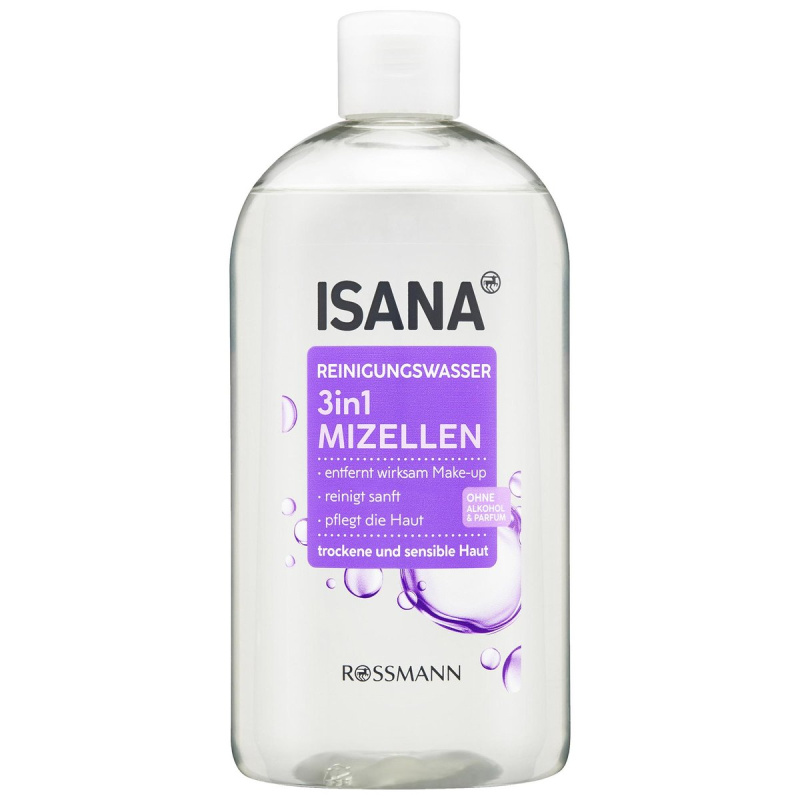 ISANA Micelární pleťová voda 3v1
