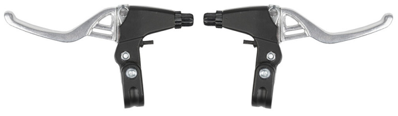 MAX1 brzdové páky V-brake i cantilever Alu+Alu stříbrné