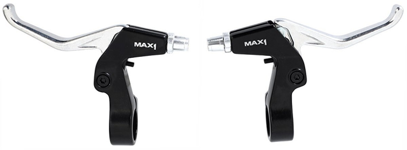 brzdové páky MAX1 "V" Alu Barva: Stříbrná
