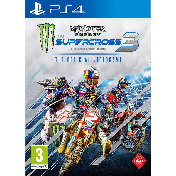 Monster Energy Supercross – The Official Videogame 3 (PS4)