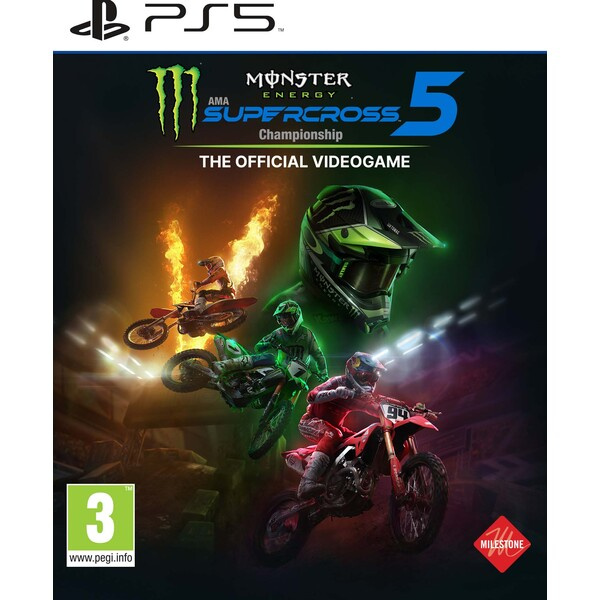 Monster Energy Supercross 5 (PS5)