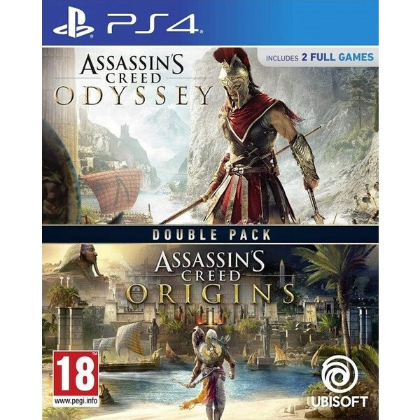 Assassin's Creed Odyssey + Origins Double Pack (PS4)