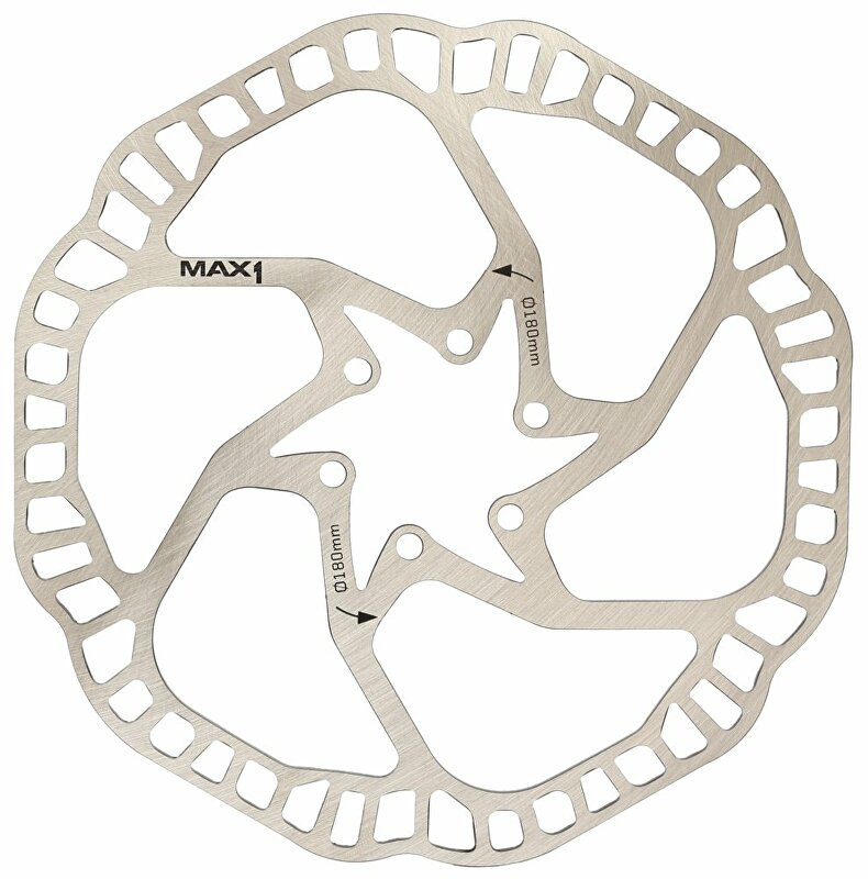 brzdový kotouč MAX1 180 mm Barva: 6 děr, Velikost: 180 mm