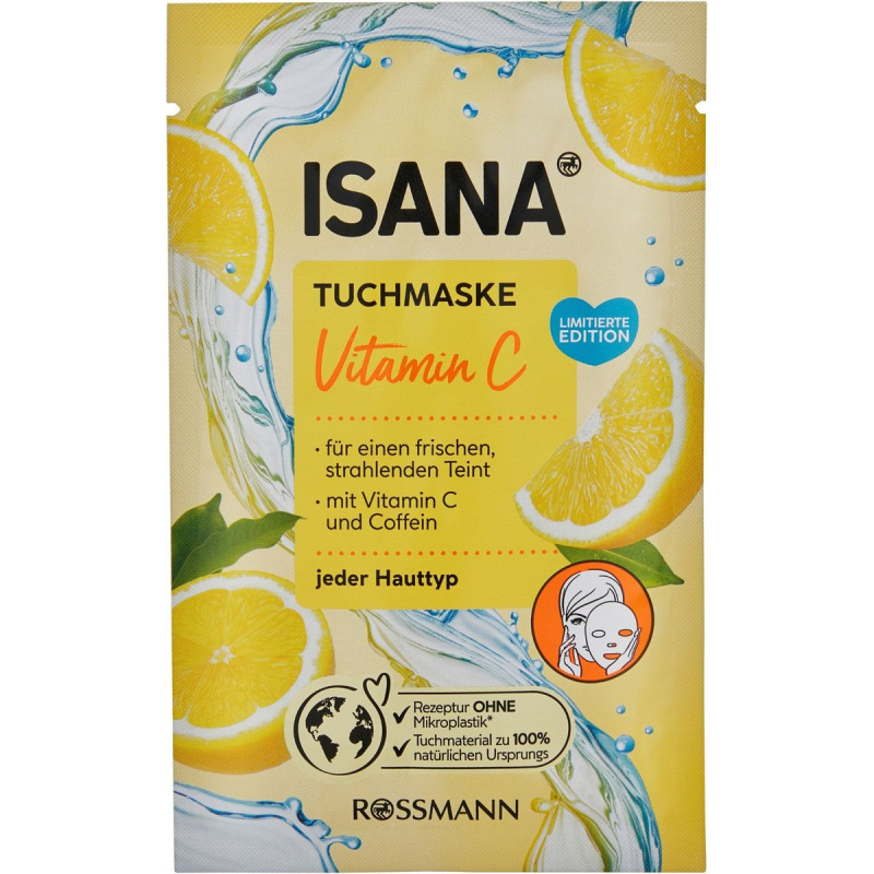 ISANA Pleťová maska vitamin C