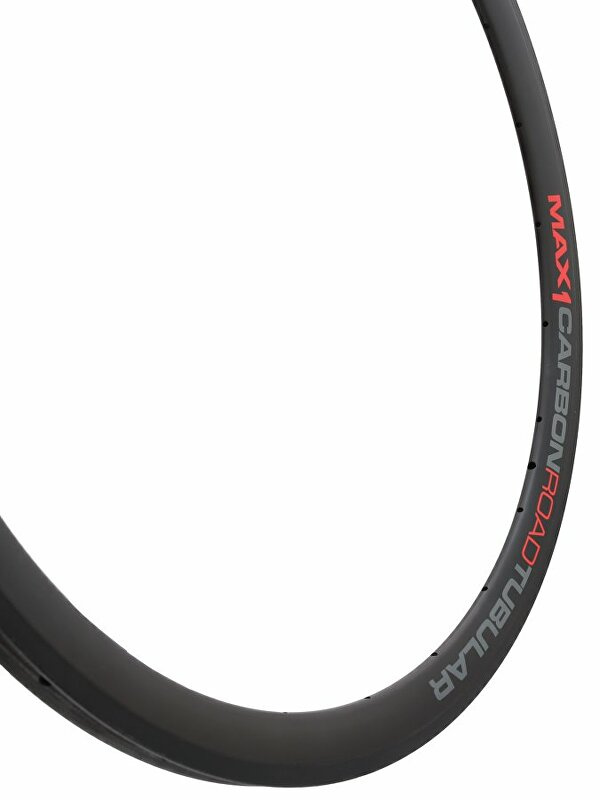 MAX1 PREMIUM ráfek MAX1 Carbon Road 38 mm/20 děr tubular Barva: karbon