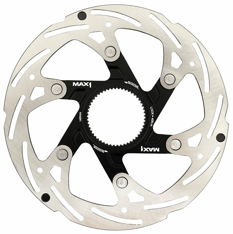 brzdový kotouč MAX1 Evo Center Lock 140 mm Barva: Center Lock, Velikost: 140 mm