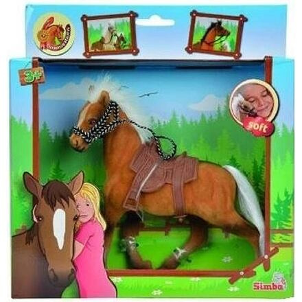S 4325613 Kůň Champ. Beauty, 19 cm, hnědý - poškozený obal