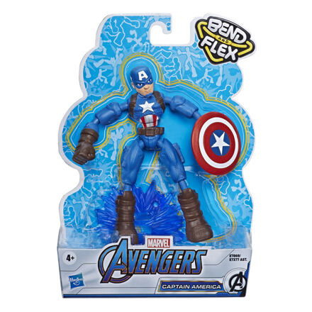 14E7377 Avengers figurka Bend and Flex - poškozený obal