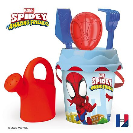 SM 862154 Kyblíček Spidey s konvičkou a přísl., střední - poškozený obal