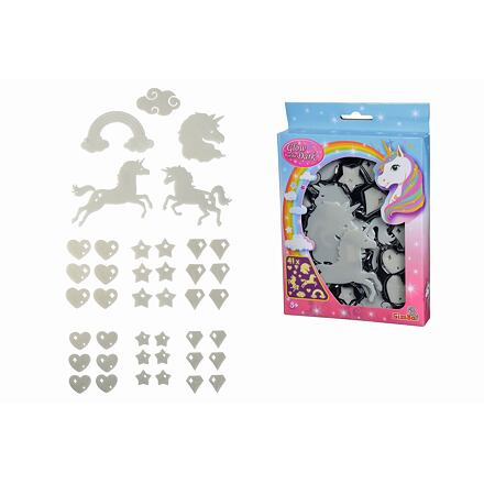 S 7826022 GID svítící sada jednorožec, 41 dílů - poškozený obal