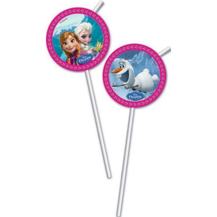 RAP846438 PROCOS slámky FROZEN - Ledové království 6 ks - poškozený obal