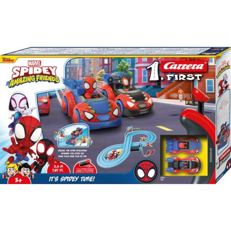 CON  GCO1035 Autodráha Carrera FIRST - 63049 Spidey Web Spin - poškozený obal