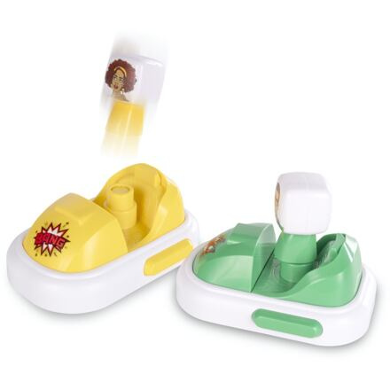 FAS 57003071 BUDDY TOYS BRC 28.322 RC Bumper cars - zeleno/žlutá - poškozený obal