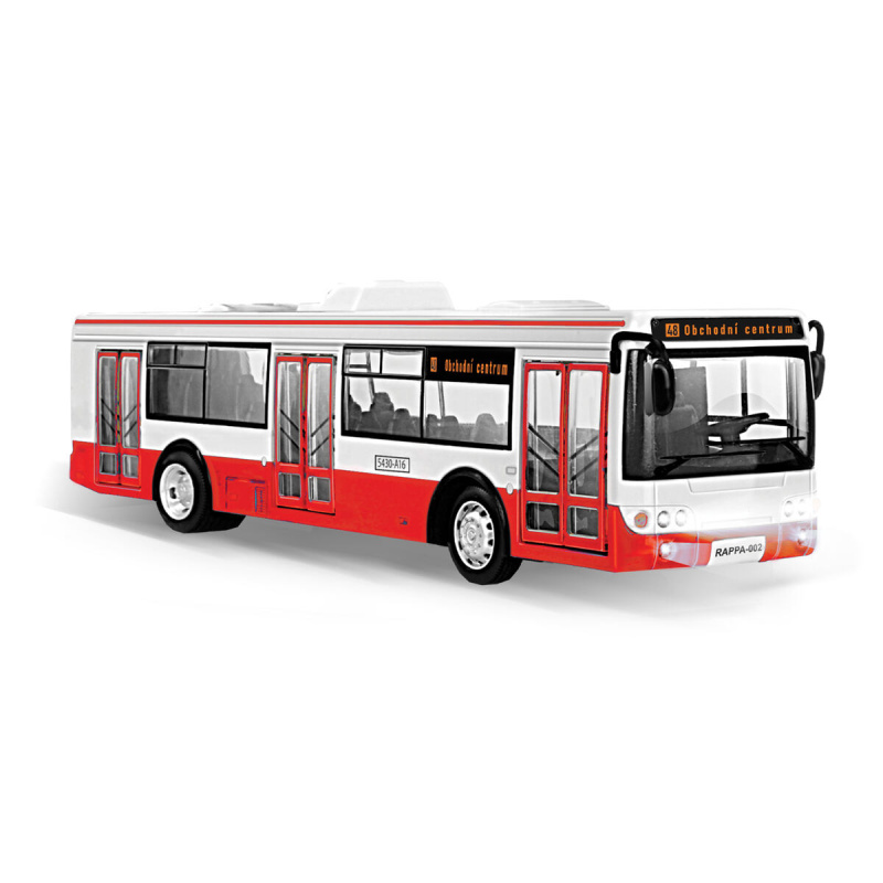 RAP240650 Rappa Autobus který hlásí zastávky česky 28 cm - poškozený obal