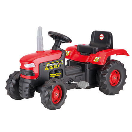 OL 10878050 DOLU Velký šlapací traktor červený - poškozený obal
