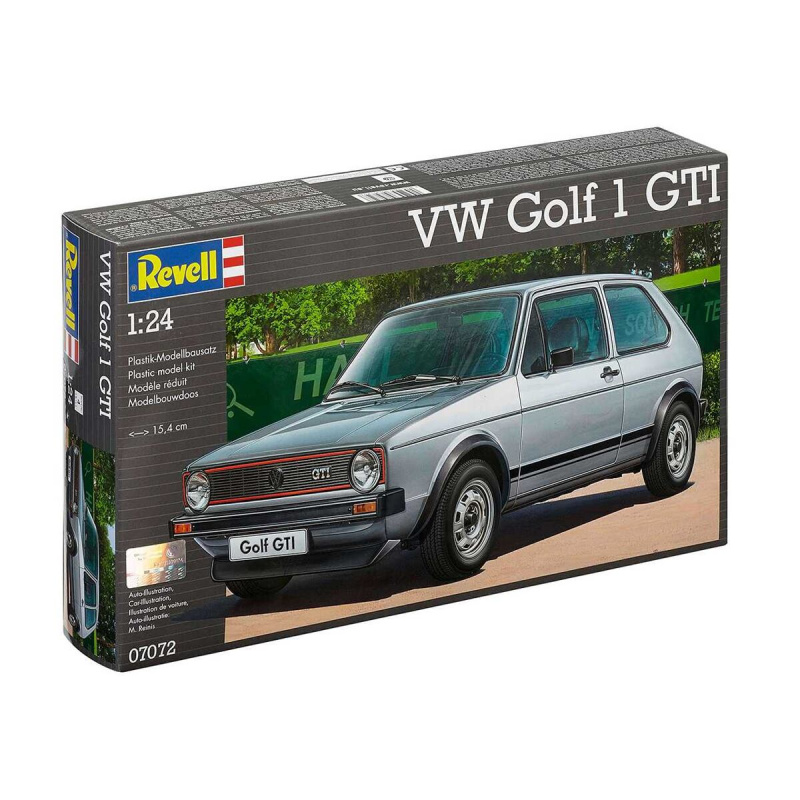 CO 18-5730 Plastic ModelKit auto 07072 - VW Golf 1 GTI (1:24) - poškozený obal