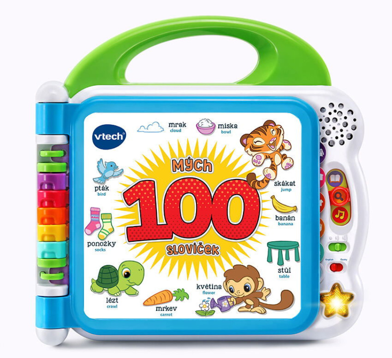 ME 80601528 Vtech Mých 100 slovíček CZ - poškozený obal