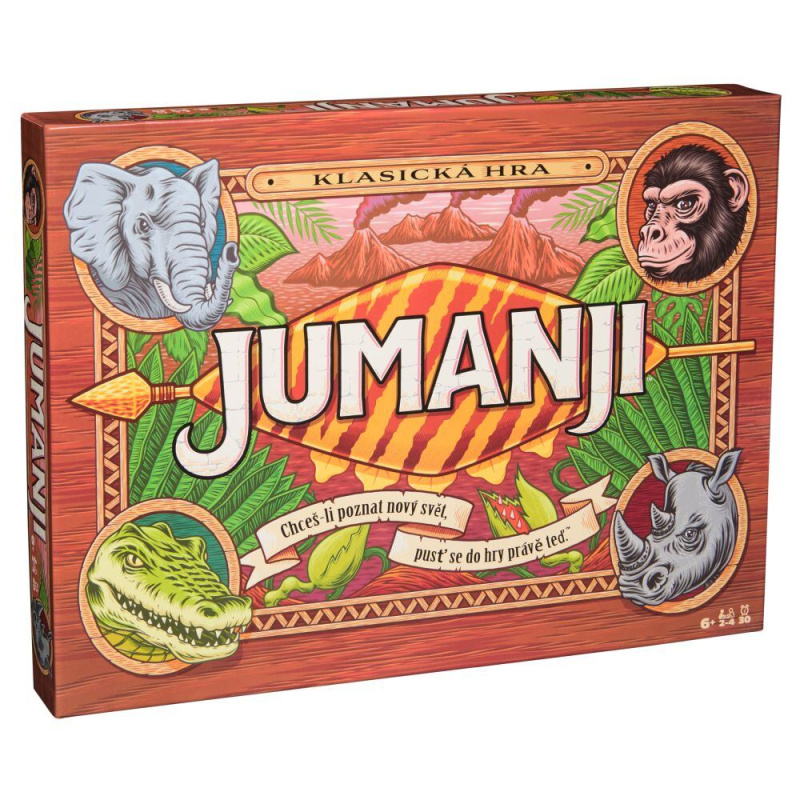 106063736 Spin Master JUMANJI společenská hra CZ - poškozený obal