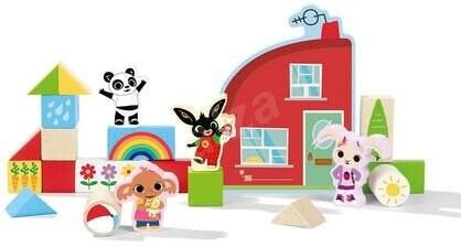 44T19093 BING dřevěná stavebnice 22 ks - poškozený obal