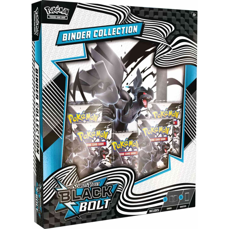 ADC PCI10039B Pokémon TCG: SV10.5 Black Bolt - Binder Collection - poškozený obal