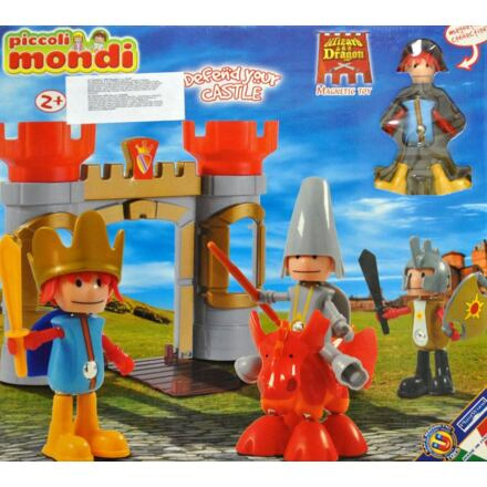 Piccoli Mondi - Kouzelník a drak - set - poškozený obal