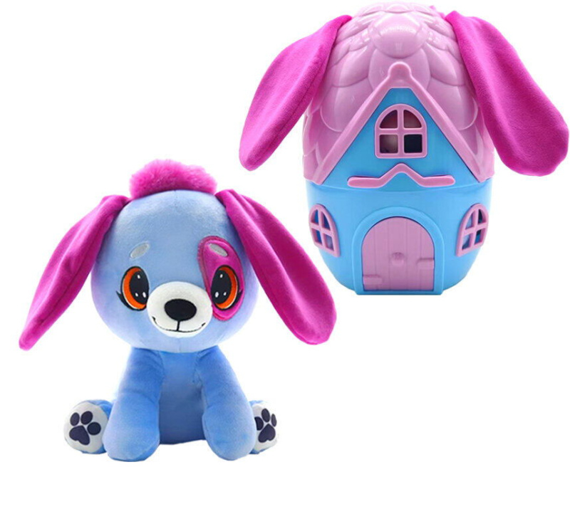 M95018 - STEPPOS PupaDorables Zvířátko v domečku - Berry Wiggies - modré