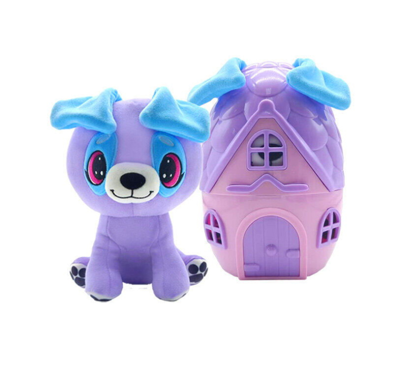 M95018 - STEPPOS PupaDorables Zvířátko v domečku - Agua Tail - fialové