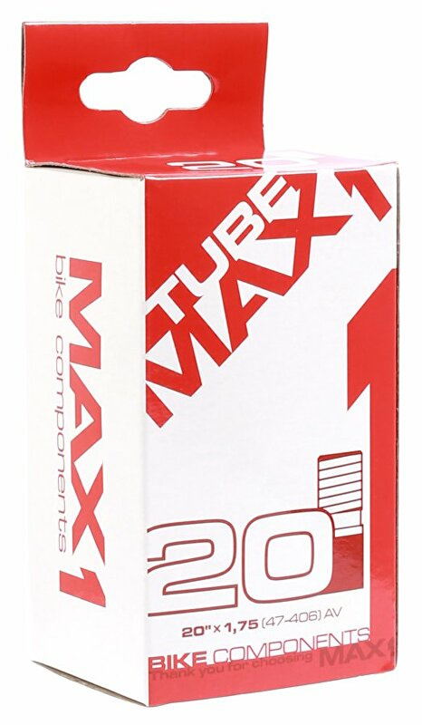 duše MAX1 20×1,95/2,125 AV (47/52-406) 36mm Barva: ventil AV, Velikost: 20"
