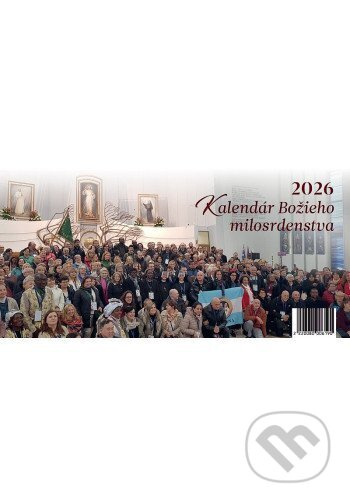 Kalendár Božieho milosrdenstva 2026 (stolový)