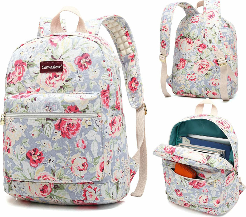 Canvaslife Batoh pro notebook - Canvaslove, BackPack LightBlue