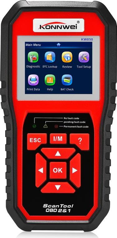 iPouzdro.cz Autodiagnostika / OBD II scanner - Konnwei KW850