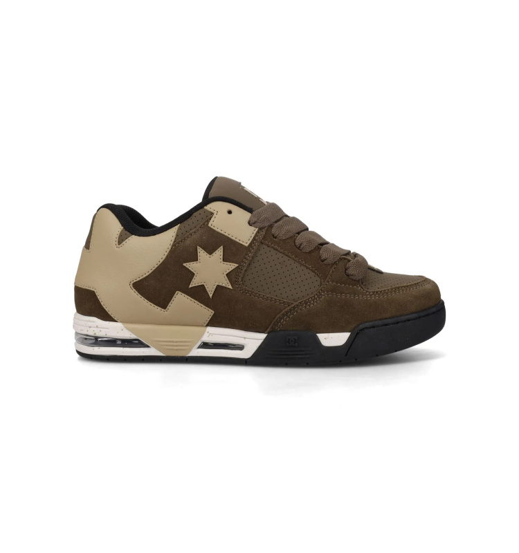 Dc shoes pánské boty DC Command SE Olive / Black / Tan | Černá | Velikost 12 US
