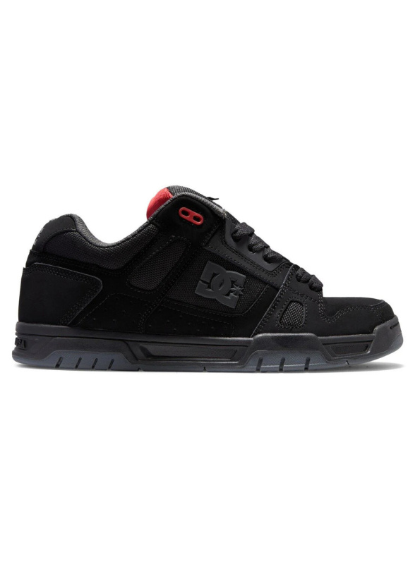 Dc shoes pánské boty Stag WNT Black / Grey / Red | Černá | Velikost 47 EU