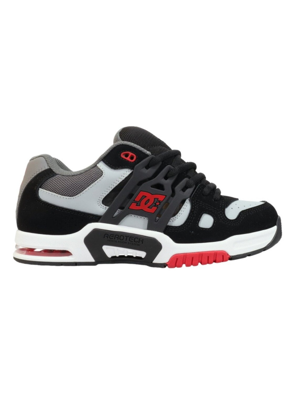 Dc shoes pánské boty At-2 Black / Grey / Red | Černá | Velikost 43 EU