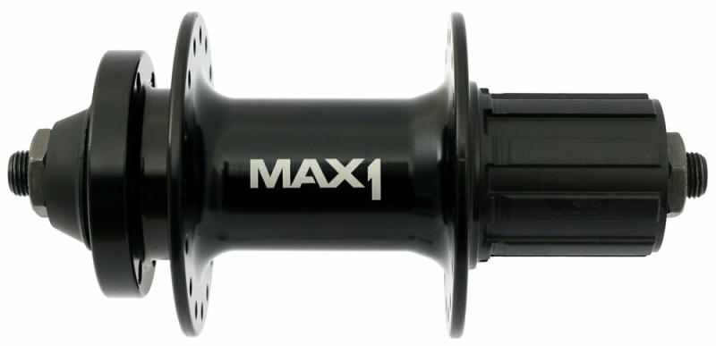 náboj zadní MAX1 Sport 32h 6 děr černý Barva: Černá
