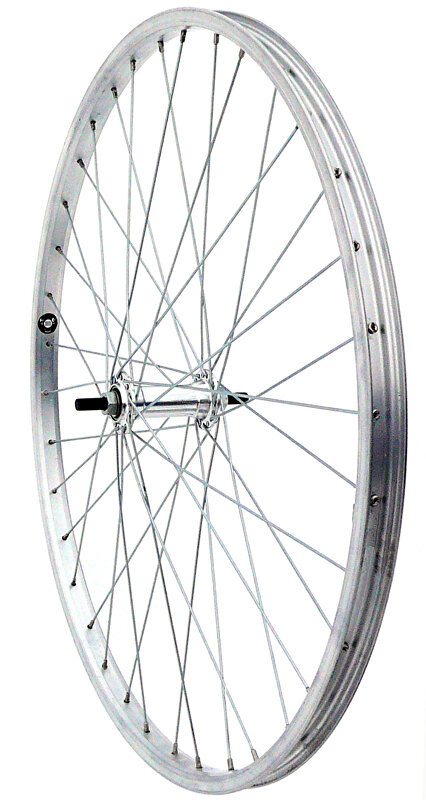 BASIC zapletené kolo 26" přední Zinek Al lož./MACH1 110 36děr Barva: Stříbrná, Velikost: 26"