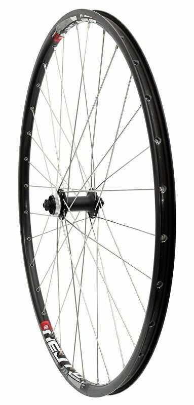 MAX1 zapletené kolo 27,5" SHIMANO Disc Center lock přední černé Barva: Černá, Velikost: 27,5"