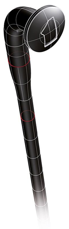 drát MACH1 Air1+ zeslabovaný 2/1,5/2 černý 292mm