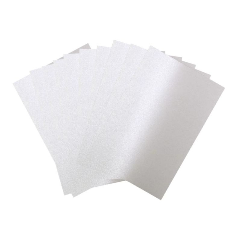 Perleťové papíry A4 křišťálově bílé 240g/m2 (10ks)