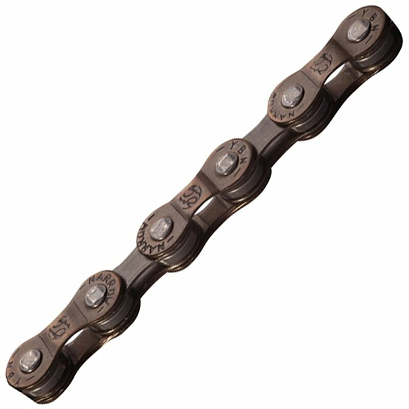 řetěz MAX1 8 speed, hnědý, 116L Barva: hnědá, Velikost: 8sp