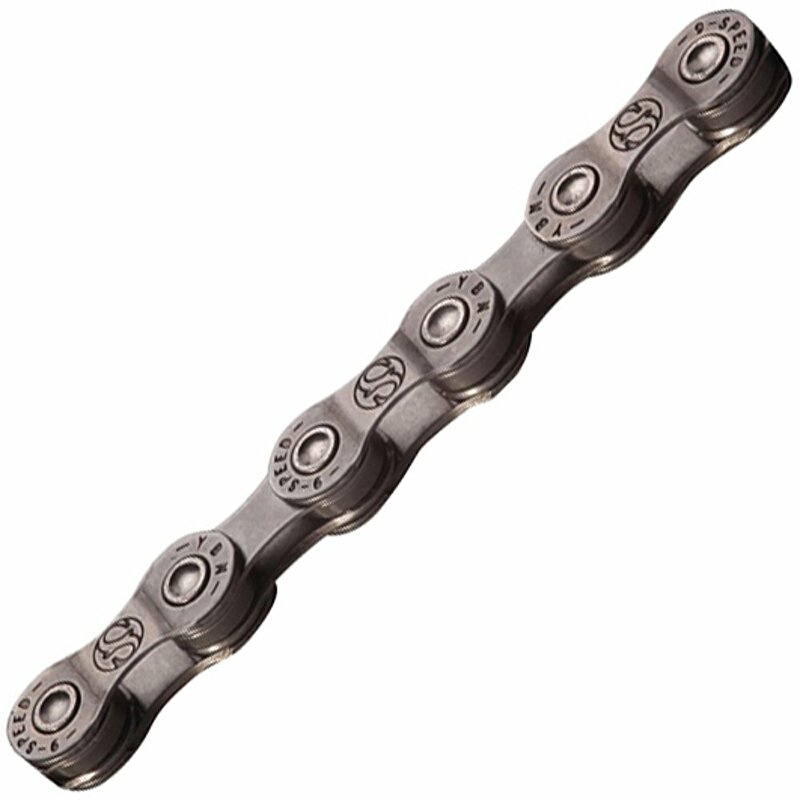 řetěz MAX1 9 speed, 116L, šedý, se spojkou Barva: Šedá, Velikost: 9sp