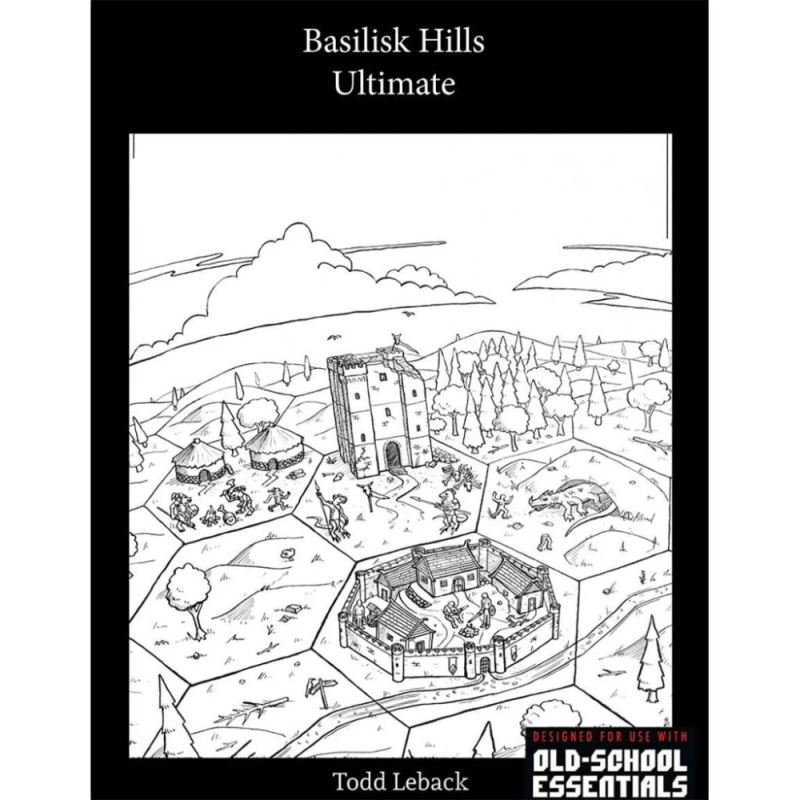 The Basilisk Hills Ultimate Hexcrawl - poškozeno