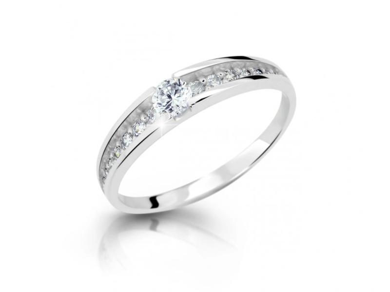 Cutie Diamonds Prsten z bílého zlata s diamanty DZ6723-2804-10-X-2 59 mm
