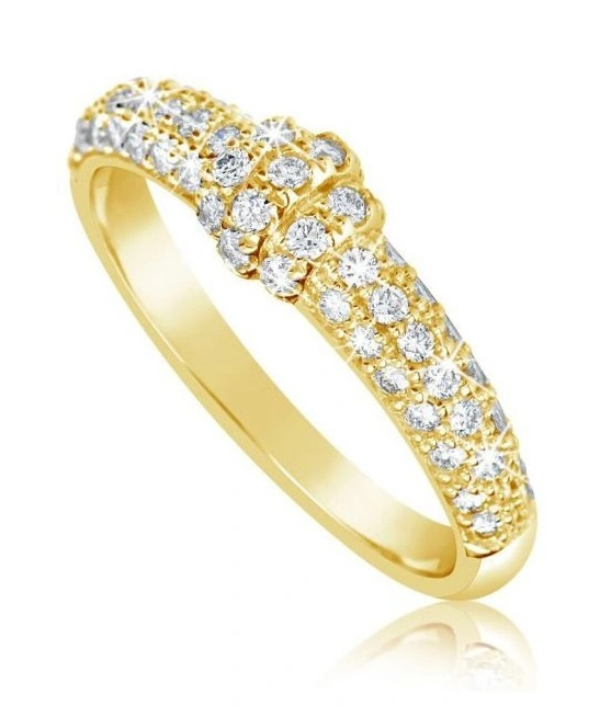 Cutie Diamonds Dokonalý prsten ze žlutého zlata s diamanty DZ6831-3190-10-X-1 59 mm