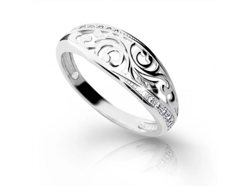 Cutie Diamonds Originální zlatý prsten s diamanty DZ6902-2133-10-X-2 58 mm
