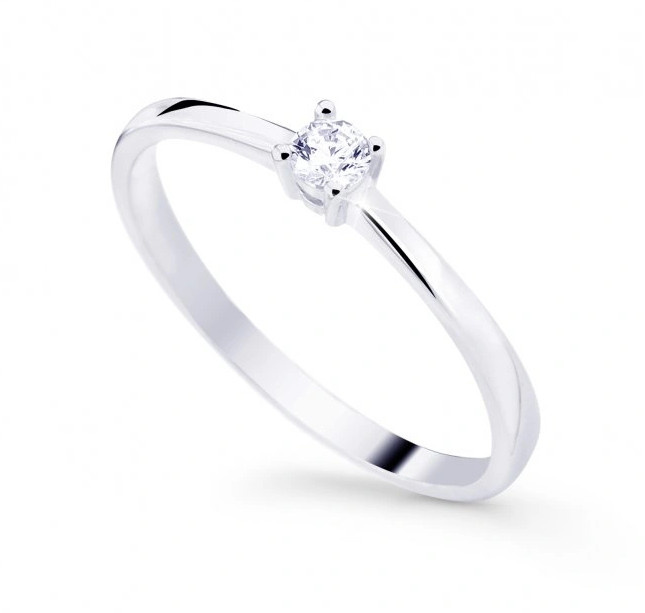Cutie Diamonds Zásnubní prsten ze zlata s diamantem DZ8008-10-X-2 49 mm