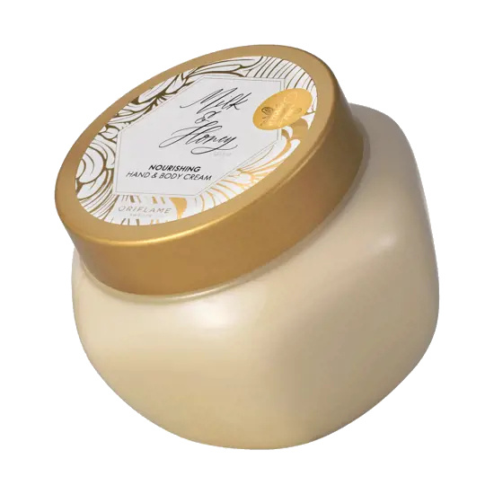 Oriflame Vyživující krém na ruce a tělo Milk & Honey Gold (Hand & Body Cream) 250 ml
