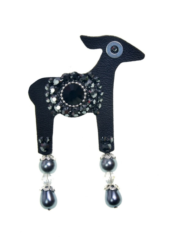 Deers Malá černá laňka Blackie