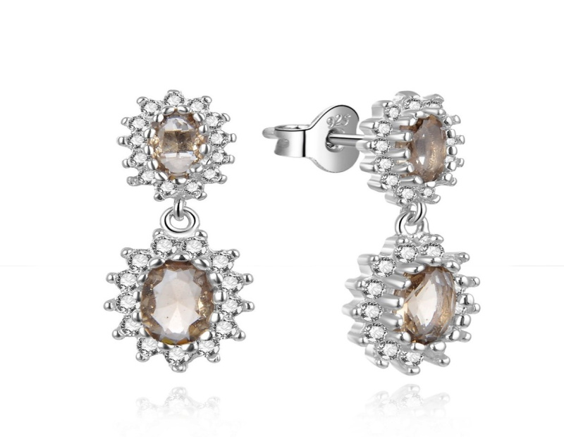 MOISS Originální stříbrné náušnice s kubickými zirkony E0003113