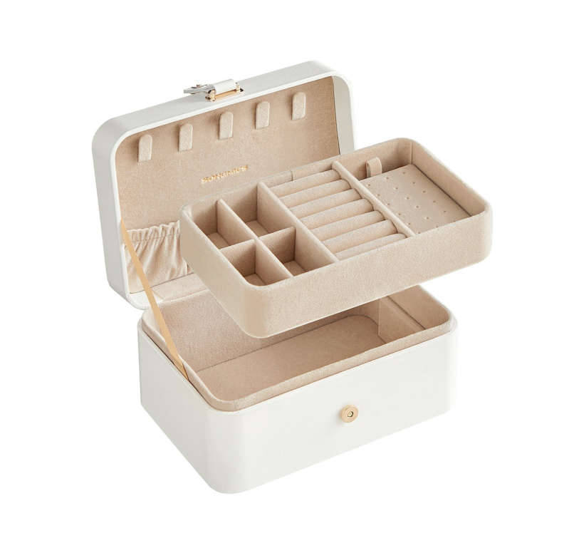 Troli Malá bílá šperkovnice JBC166W01